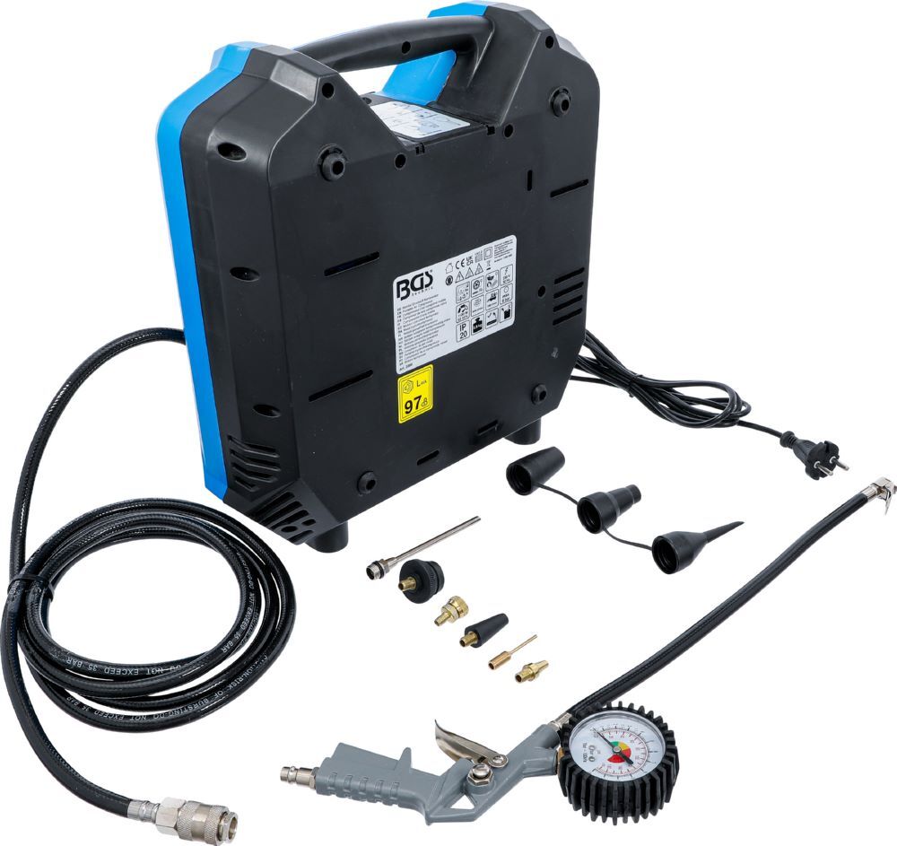 BGS Mobiler Druckluft Kompressor 1100 W Produktbild BGS Mobiler Druckluft Kompressor 1100 W bild 6