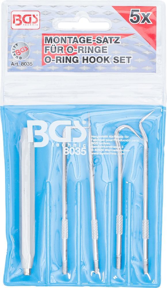 Produktbild BGS Montage Satz für O-Ringe 5 teilig bild 4