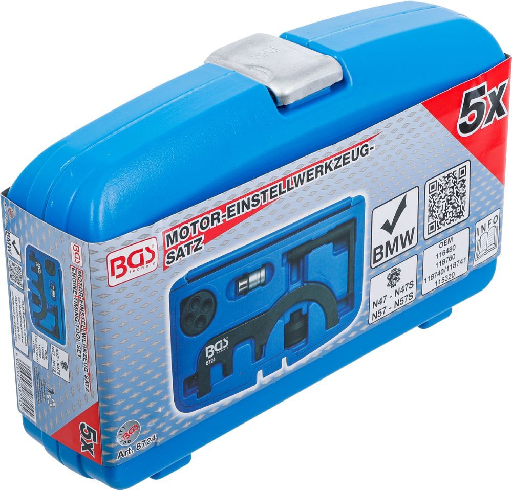 BGS Motor Einstellwerkzeug Satz für BMW N47 N47S N57 Produktbild BGS Motor Einstellwerkzeug Satz für BMW N47 N47S N57 bild 6