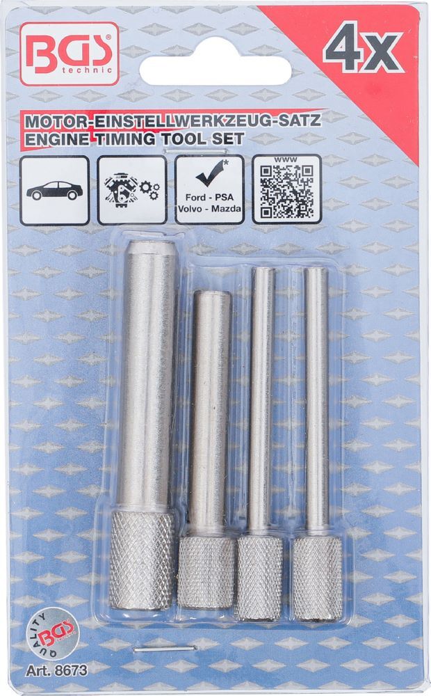 Produktbild BGS Motor Einstellwerkzeug Satz für Ford TDCi, PSA Hdl, Mazda D 1.4, 1.6 bild 4