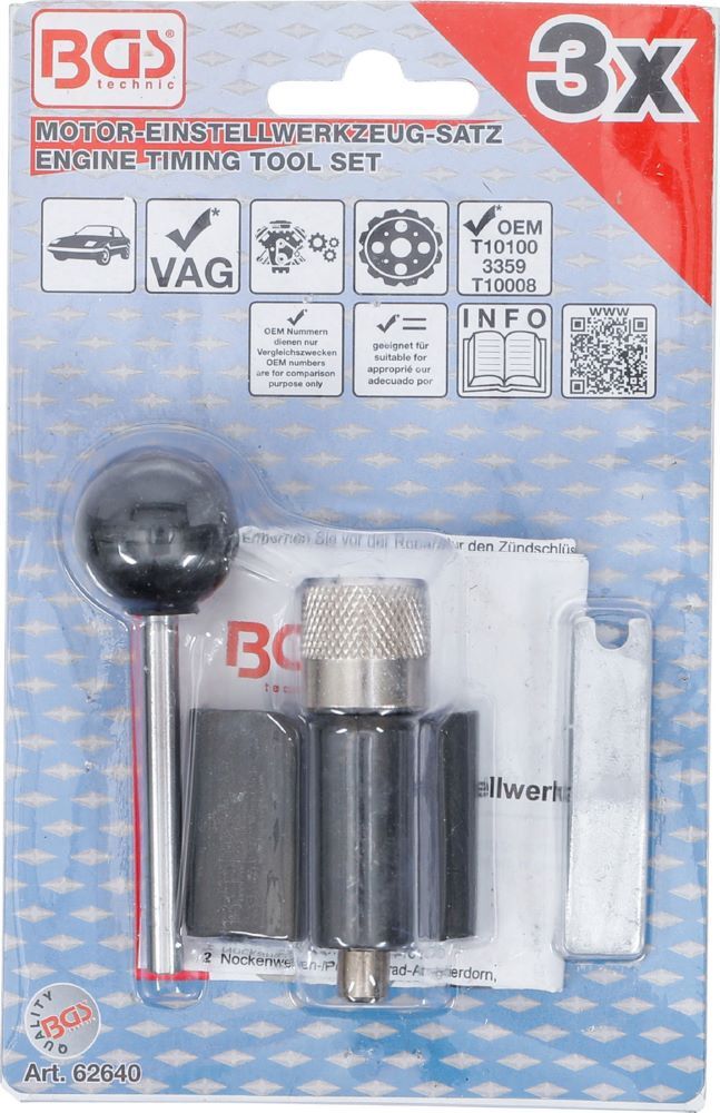 BGS Motor Einstellwerkzeug Satz für VAG 3 teilig Produktbild BGS Motor Einstellwerkzeug Satz für VAG 3 teilig bild 4