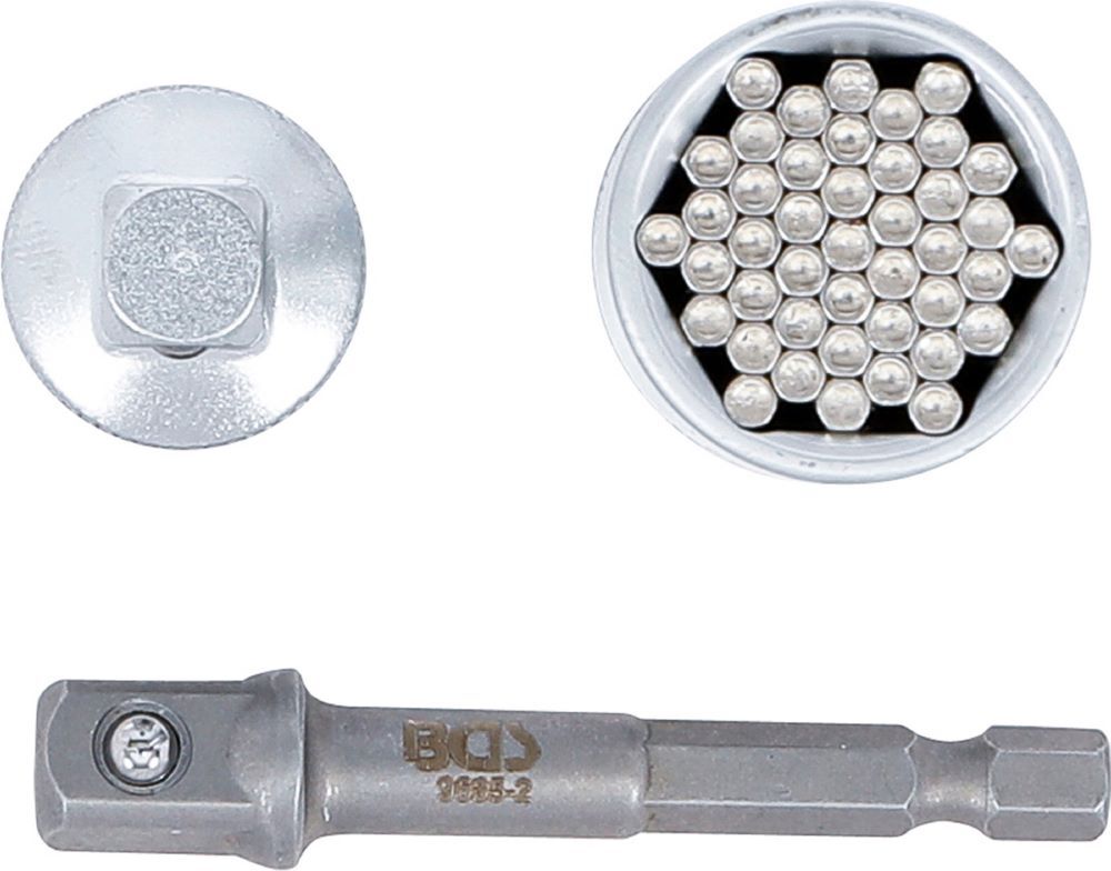 Produktbild Multi-Einsatz mit Adapter Satz 10 mm 3/8 Zoll 9 - 21 mm 3 teilig bild 3