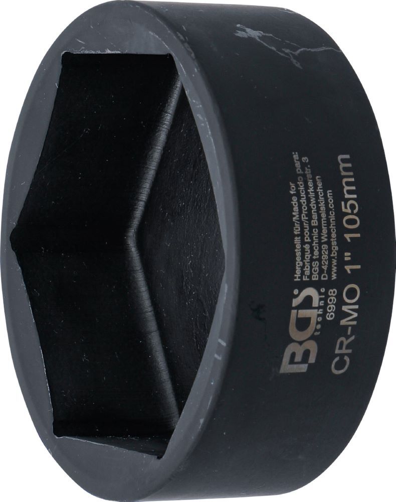 BGS Nabenmuttern Schlüssel Sechskant für DAF, Volvo 105 mm Produktbild BGS Nabenmuttern Schlüssel Sechskant für DAF, Volvo 105 mm