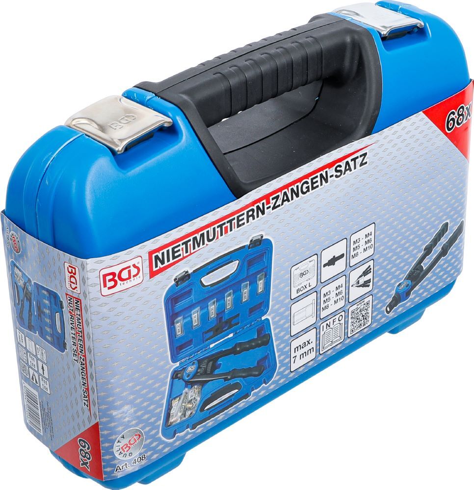 Produktbild Nietmutternzangen Satz M3 - M10 68 teilig bild 10