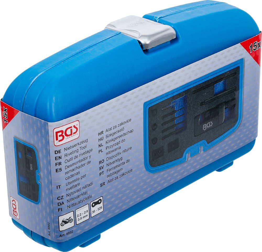 BGS Nietwerkzeug für Motorradketten Produktbild BGS Nietwerkzeug für Motorradketten bild 6