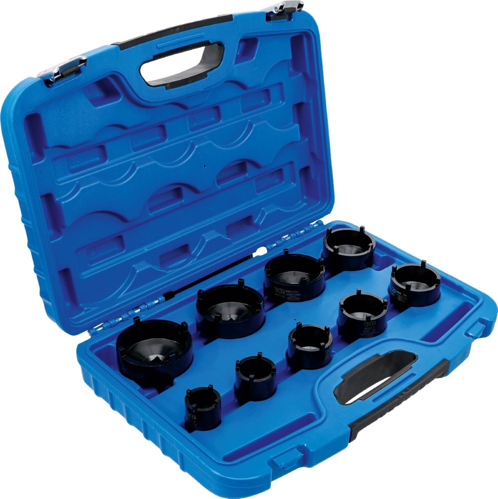 Produktbild Nutmutternschlüssel Satz Zapfen außen liegend KM4 - KM12 9 teilig bild 3