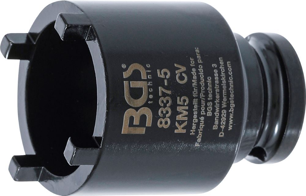 Produktbild BGS Nutmutternschlüssel Zapfen außen liegend KM5