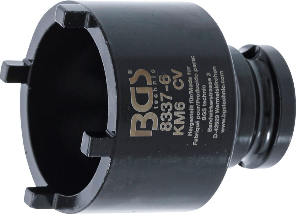 Produktbild BGS Nutmutternschlüssel Zapfen außen liegend KM6