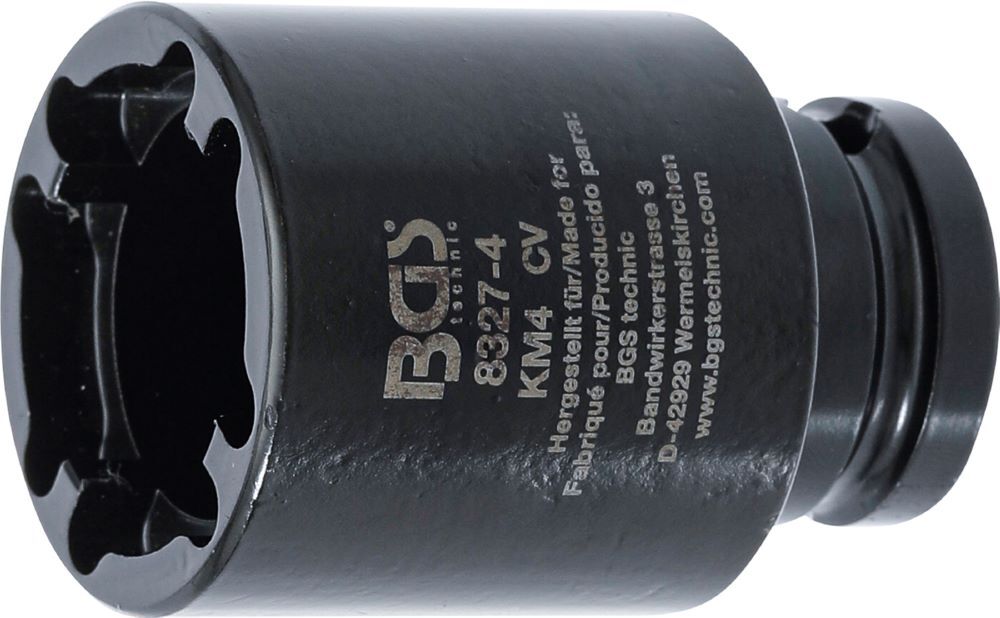 Produktbild BGS Nutmutternschlüssel Zapfen innen liegend KM4