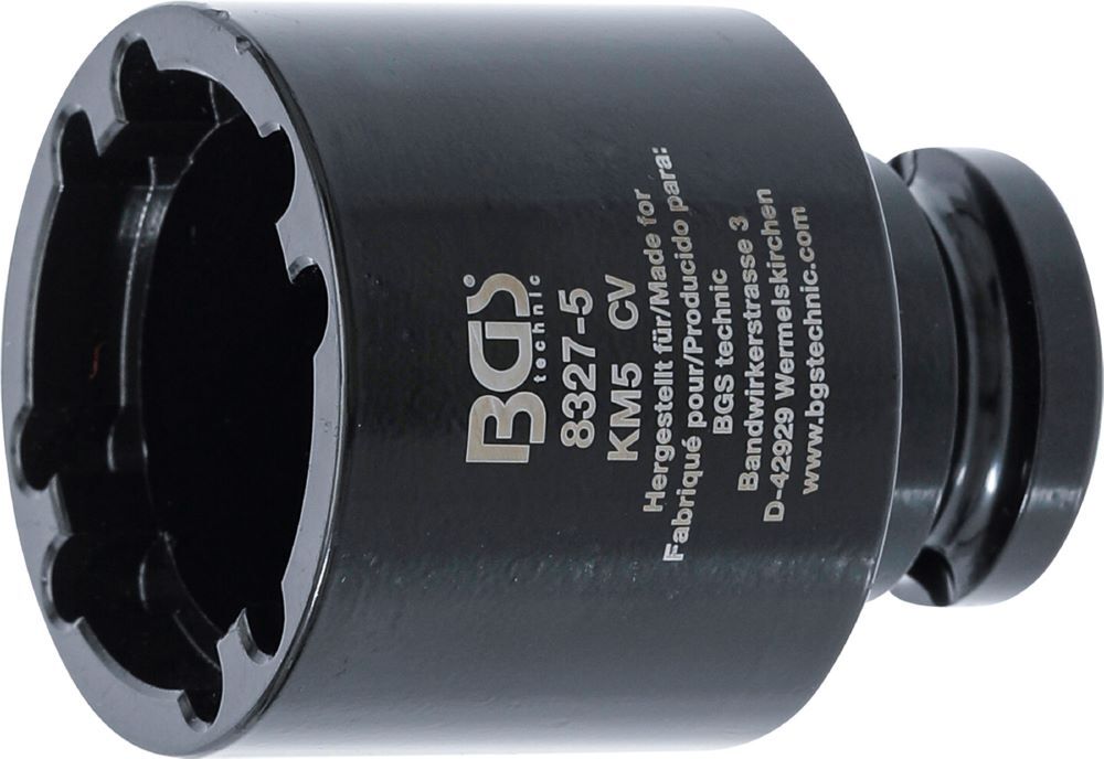 Produktbild BGS Nutmutternschlüssel Zapfen innen liegend KM5