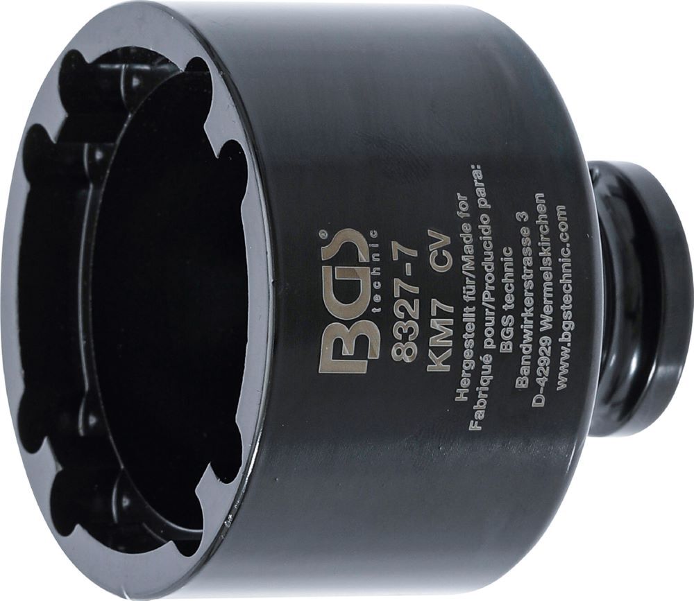 Produktbild BGS Nutmutternschlüssel Zapfen innen liegend KM7