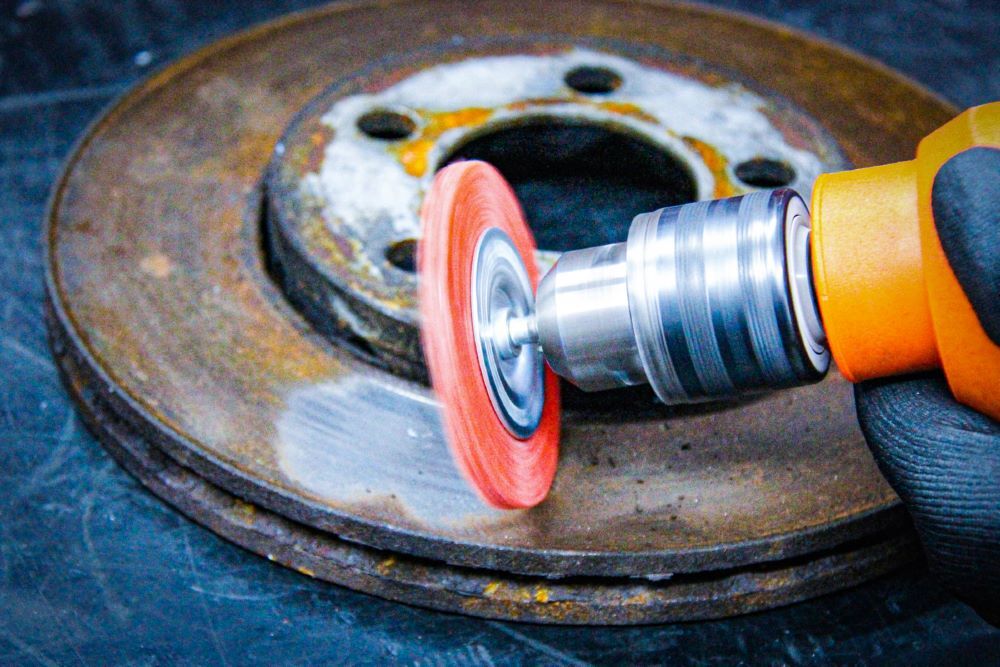 Produktbild Nylonbürste 100 mm 6 mm Schaft bild 2