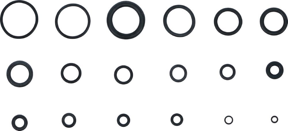 Produktbild O-Ring Sortiment Durchmesser 3 - 22 mm 225 teilig bild 2