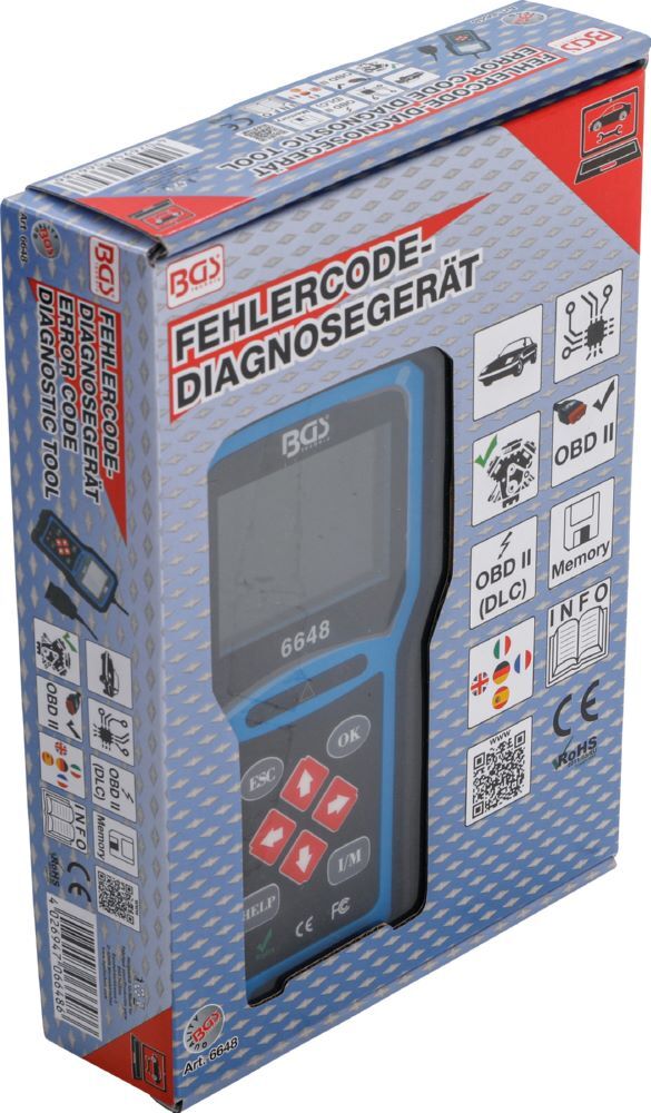 BGS OBD 2 (EOBD) Fehlerdiagnosegerät BGS OBD 2 (EOBD) Fehlerdiagnosegerät