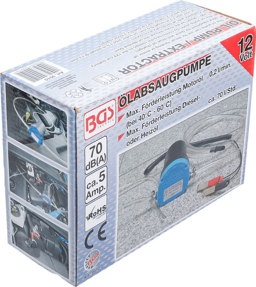 Produktbild Öl-Absaugpumpe 12 Volt max. Ansaughöhe 70 cm bild 4