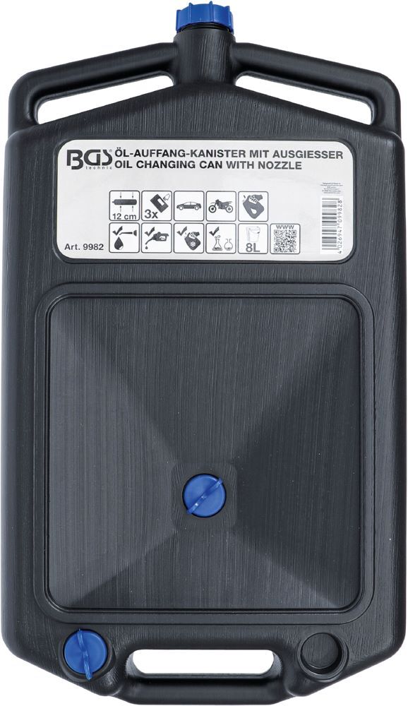 Produktbild Öl Auffang Kanister mit Ausgießer 8 Liter bild 4