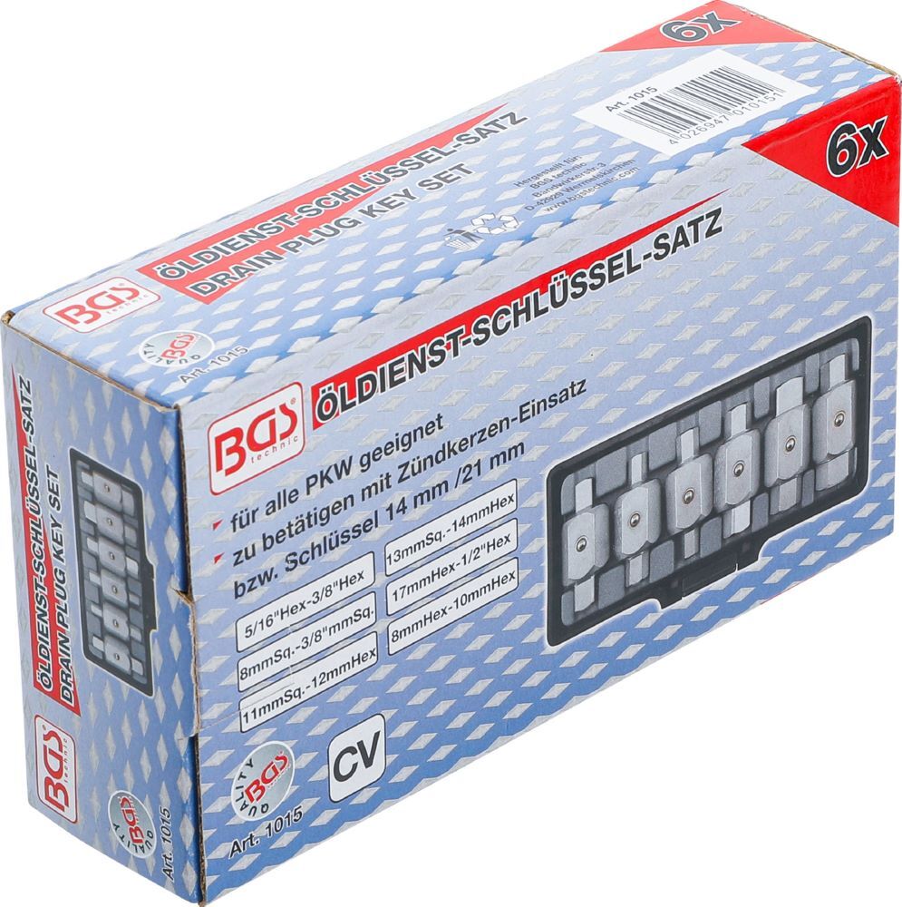 Produktbild Öldienstschlüssel Satz 6 teilig bild 6