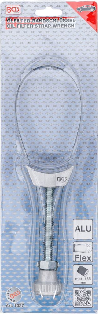Produktbild Ölfilter Bandschlüssel Federbandstahl Alu-Druckguss Durchmesser 110 - 155 mm bild 6
