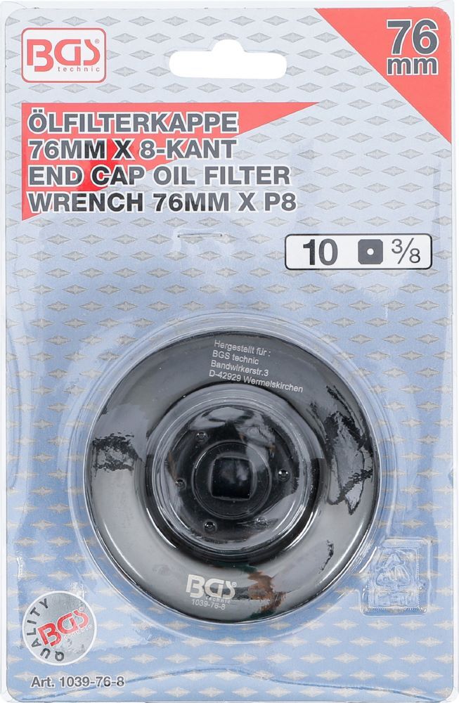 Produktbild Ölfilterschlüssel Achtkant Durchmesser 76 mm für Fiat, Lancia bild 4