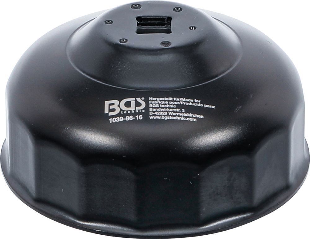 Produktbild Ölfilterschlüssel 16-kant Durchmesser 86 mm für BMW, Volvo bild 3