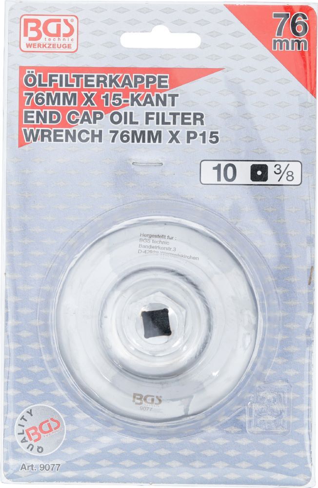 Produktbild Ölfilterschlüssel 15-kant Durchmesser 76 mm für Ford bild 4