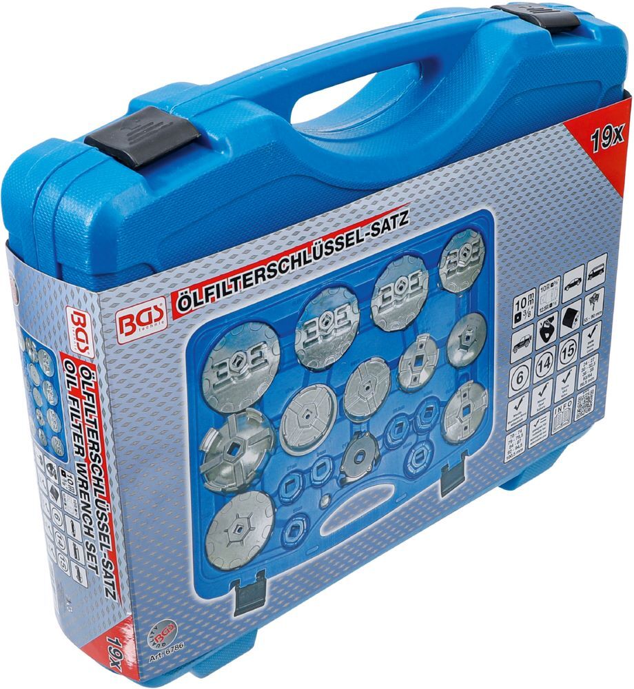 Produktbild Ölfilterschlüssel Satz 19 teilig bild 6