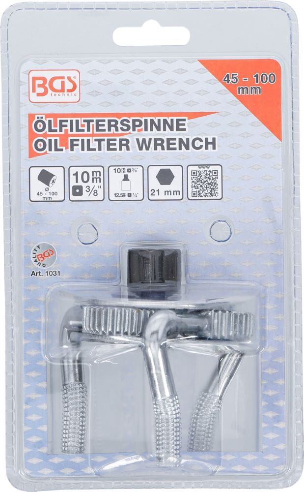 Produktbild Ölfilterspinne 3-armig für Ölfilter Durchmesser 60 - 100 mm bild 4