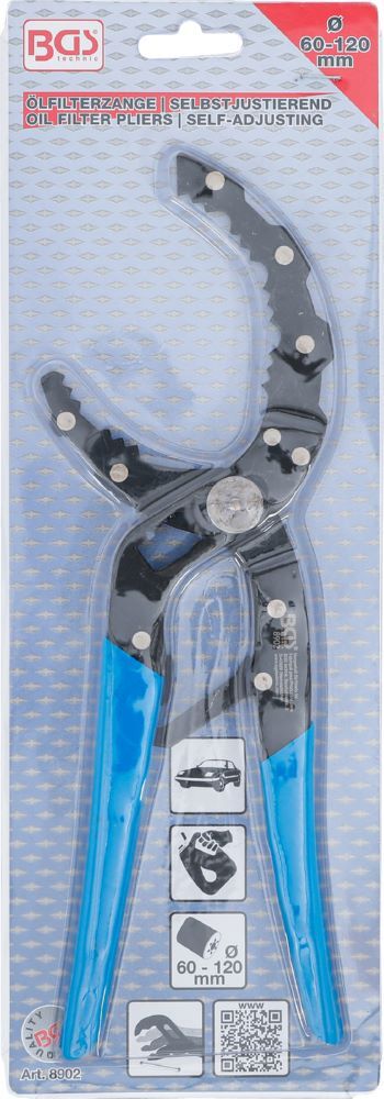 Produktbild Ölfilterzange selbstjustierend Durchmesser 60 - 120 mm bild 4