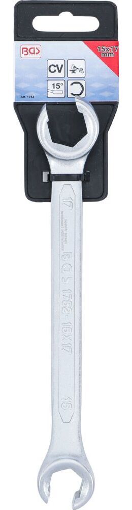 BGS Offener Doppel Ringschlüssel 15 x 17 mm Produktbild BGS Offener Doppel Ringschlüssel 15 x 17 mm bild 4