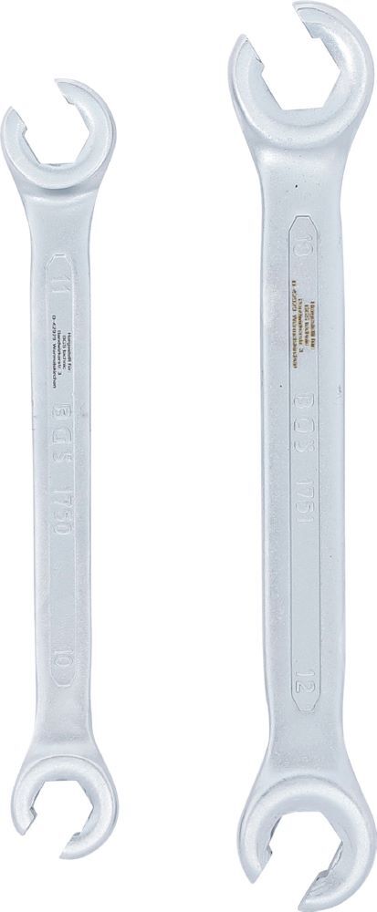 BGS Doppel Ringschlüssel Satz 10 x 11 / 12 x 13 mm 2 teilig Produktbild BGS Doppel Ringschlüssel Satz 10 x 11 / 12 x 13 mm 2 teilig bild 2