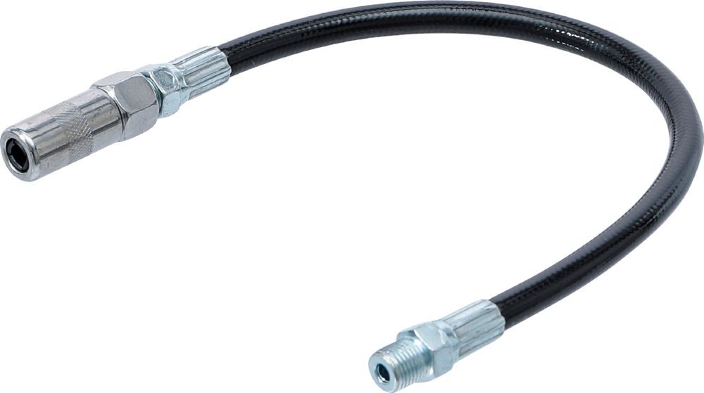 Produktbild BGS Panzerschlauch für Fettpressen 300 mm Verbindungsgewinde M10 x 1.0