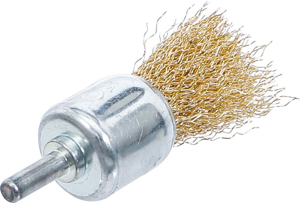 Produktbild Pinsel Drahtbürste vermessingt Durchmesser 25 mm bild 2