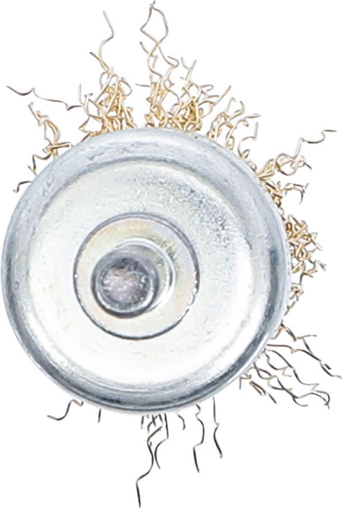 Produktbild Pinsel Drahtbürste vermessingt Durchmesser 25 mm bild 3