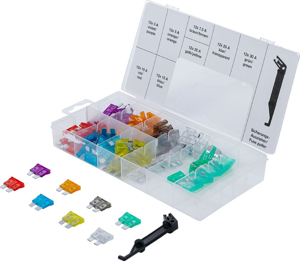 Produktbild BGS Pkw Sicherungs Sortiment 97 teilig