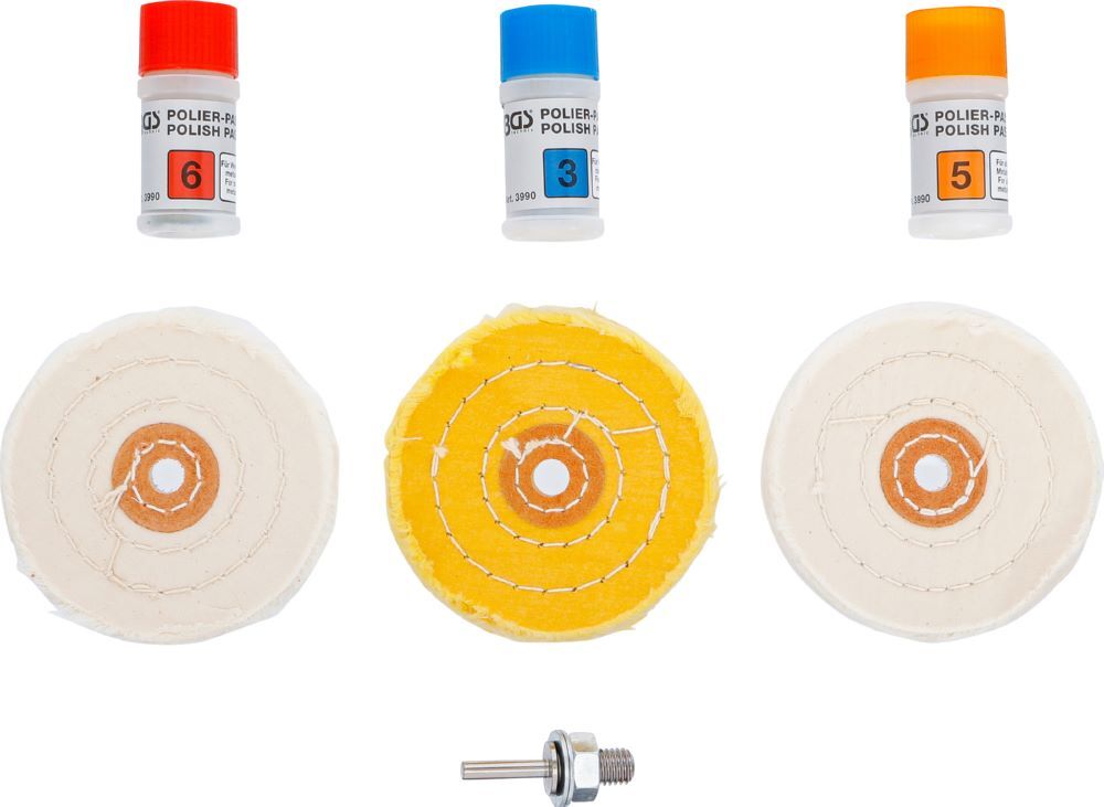 Produktbild Polier Sortiment für weiche Metalle 7 teilig bild 2