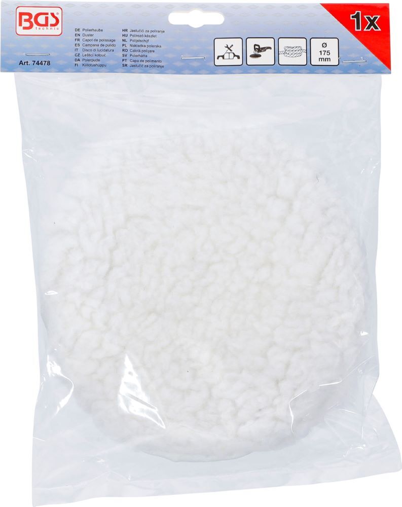 Produktbild Polierhaube mit Kordelzug Durchmesser 175 mm bild 4