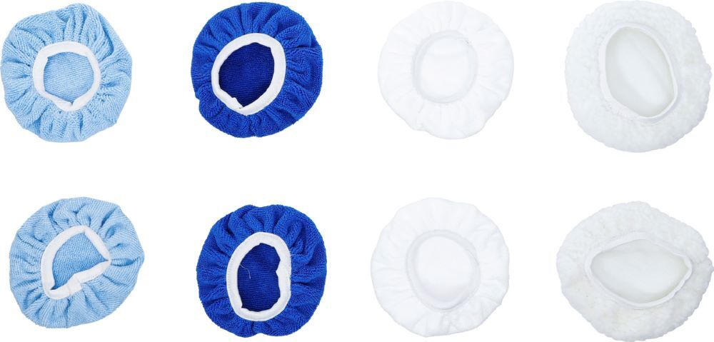 Produktbild Polierhauben Satz Durchmesser 125 mm 8 teilig bild 4