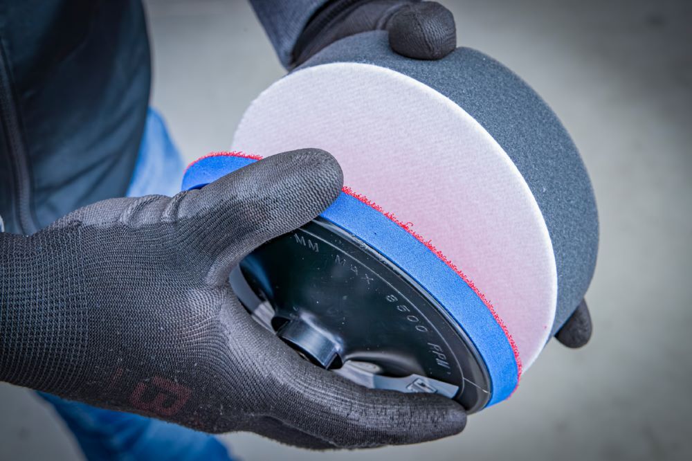 Produktbild Polierschwamm Satz Durchmesser 150 mm 6 teilig bild 2