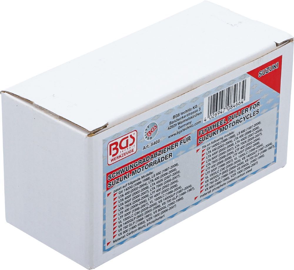 BGS Polrad Abzieher M50 x 1.5 für Suzuki-Motorräder Produktbild BGS Polrad Abzieher M50 x 1.5 für Suzuki-Motorräder bild 4