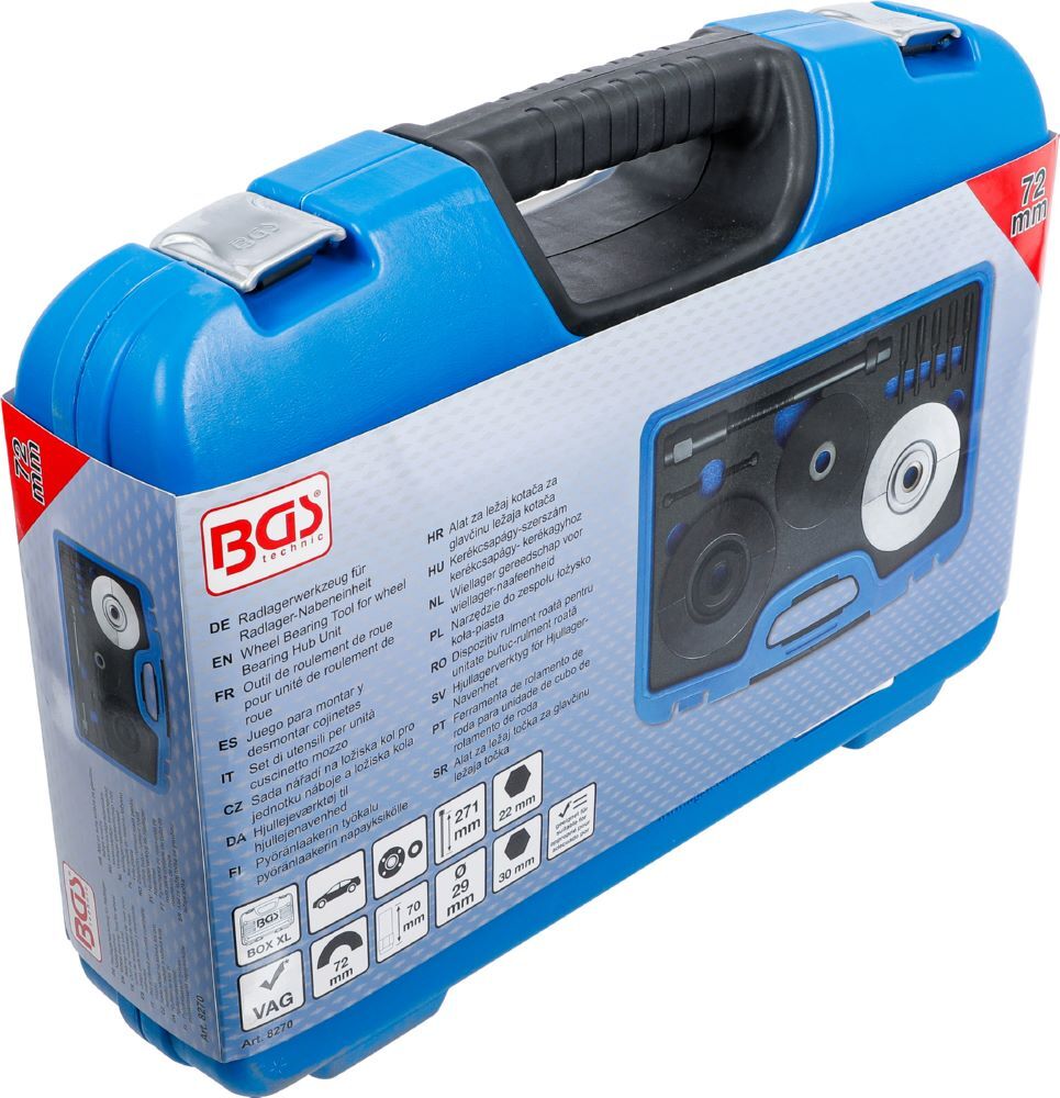 BGS Radlagerwerkzeug für Radlager-Nabeneinheit für VW 72 mm Produktbild BGS Radlagerwerkzeug für Radlager-Nabeneinheit für VW 72 mm bild 6
