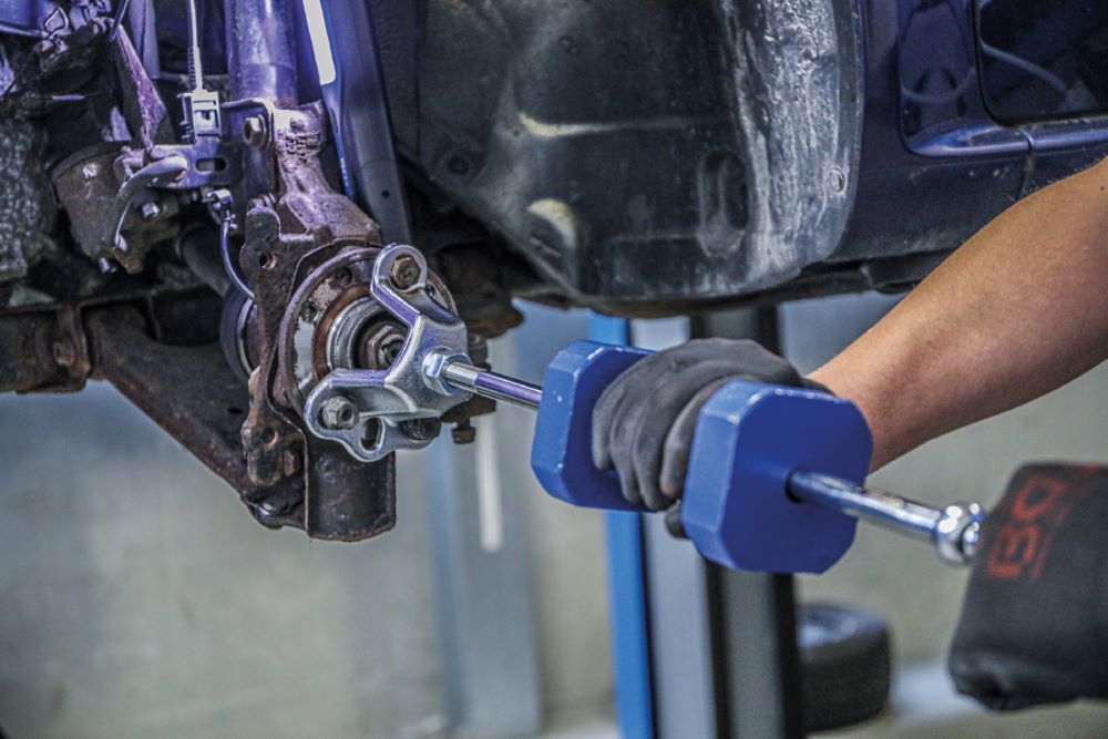 BGS Radnaben Abzieher 4- & 5-Loch Lochkreis 100 - 115 mm mit Gleithammer Produktbild BGS Radnaben Abzieher 4- & 5-Loch Lochkreis 100 - 115 mm mit Gleithammer bild 4