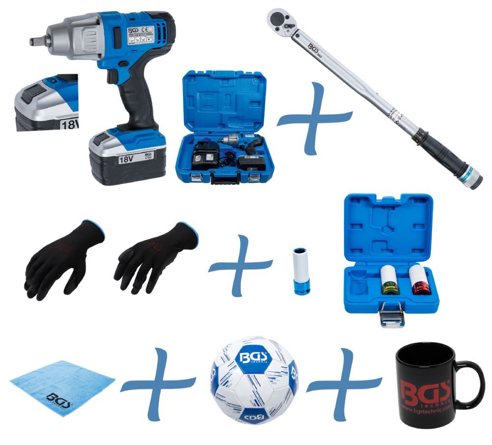 BGS Radwechsel Service Satz 7 teilig Produktbild BGS Radwechsel Service Satz 7 teilig