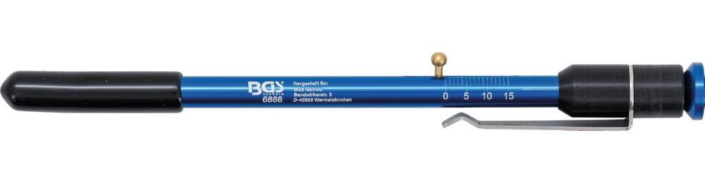 Produktbild Reifenprofiltiefen und Bremsbelagstärken Messgerät bild 2