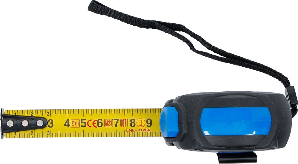 BGS Rollbandmaß 19 mm x 5 m Blau / Schwarz Produktbild BGS Rollbandmaß 19 mm x 5 m Blau / Schwarz bild 7