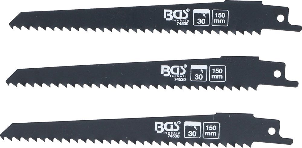 Produktbild Säbelsägeblatt Satz für Holz für Artikel 7367 3 teilig bild 2