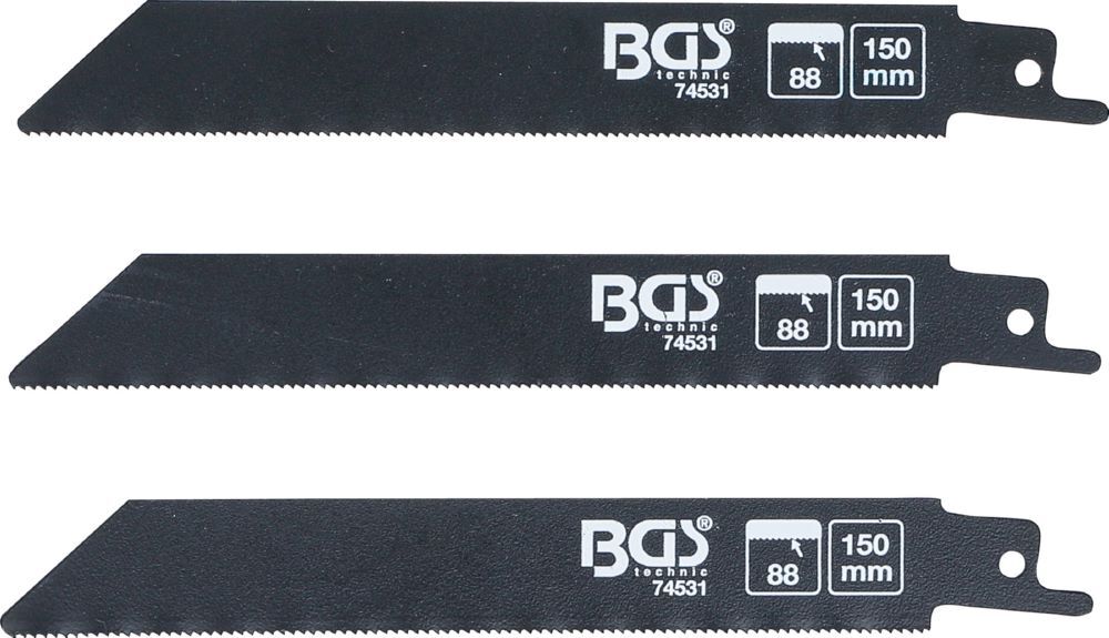 Produktbild Säbelsägeblatt Satz für Metall für Artikel 7367 3 teilig bild 2