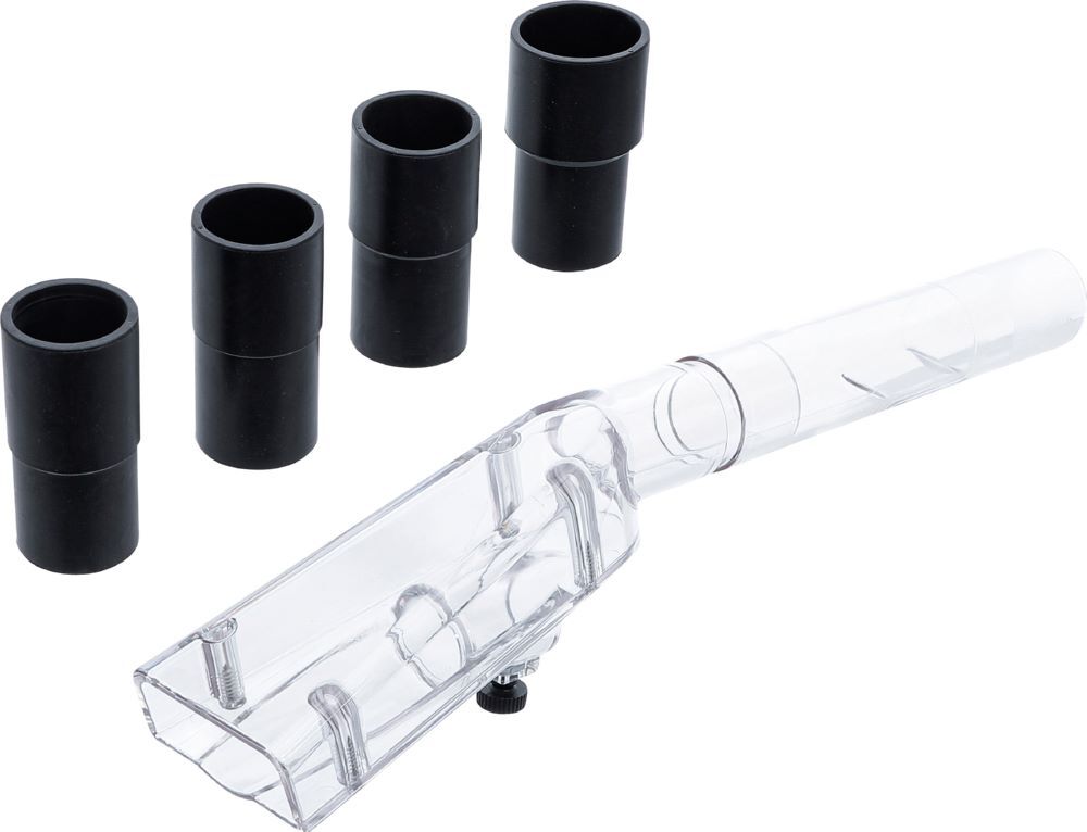 BGS Saugaufsatz für Druckluft Reinigungspistole mit 4 Adaptern passend 70150 Produktbild BGS Saugaufsatz für Druckluft Reinigungspistole mit 4 Adaptern passend 70150