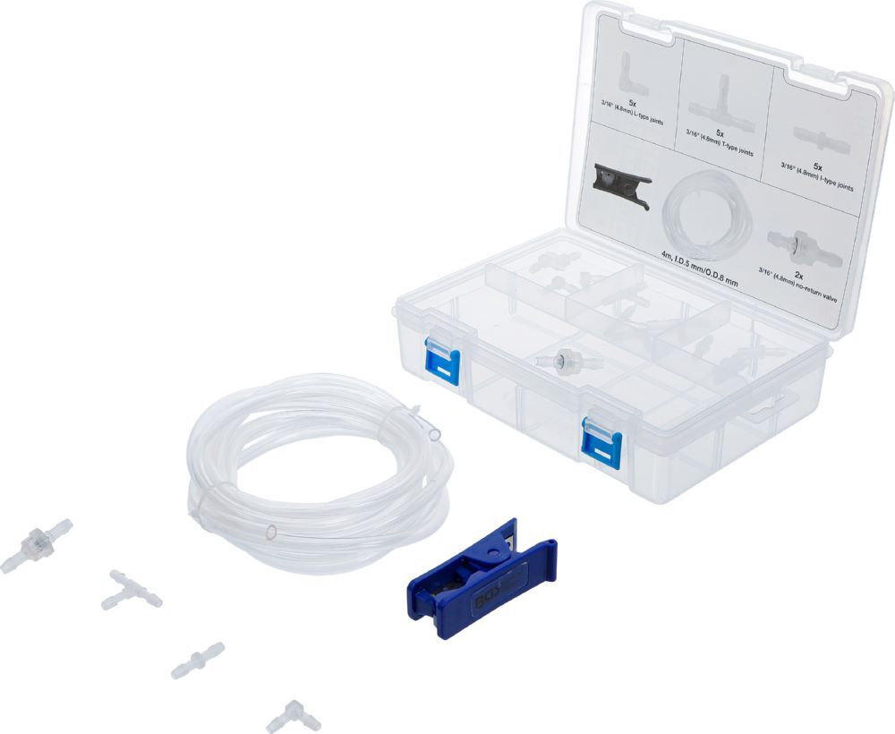 BGS Scheiben Wischwasserschlauch Reparatursatz 19 teilig Produktbild BGS Scheiben Wischwasserschlauch Reparatursatz 19 teilig