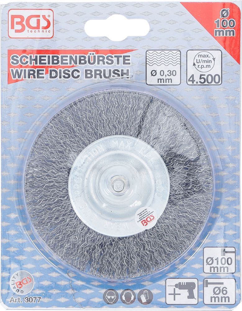 Produktbild Scheibenbürste Durchmesser 100 mm bild 5