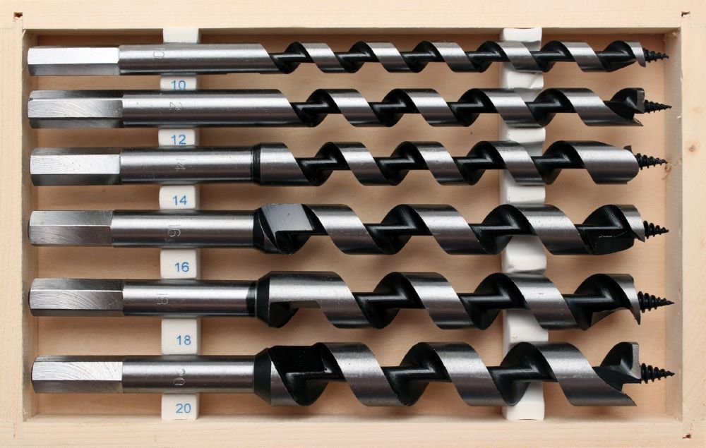 Produktbild BGS Schlangenbohrer Satz 200 mm 6 teilig